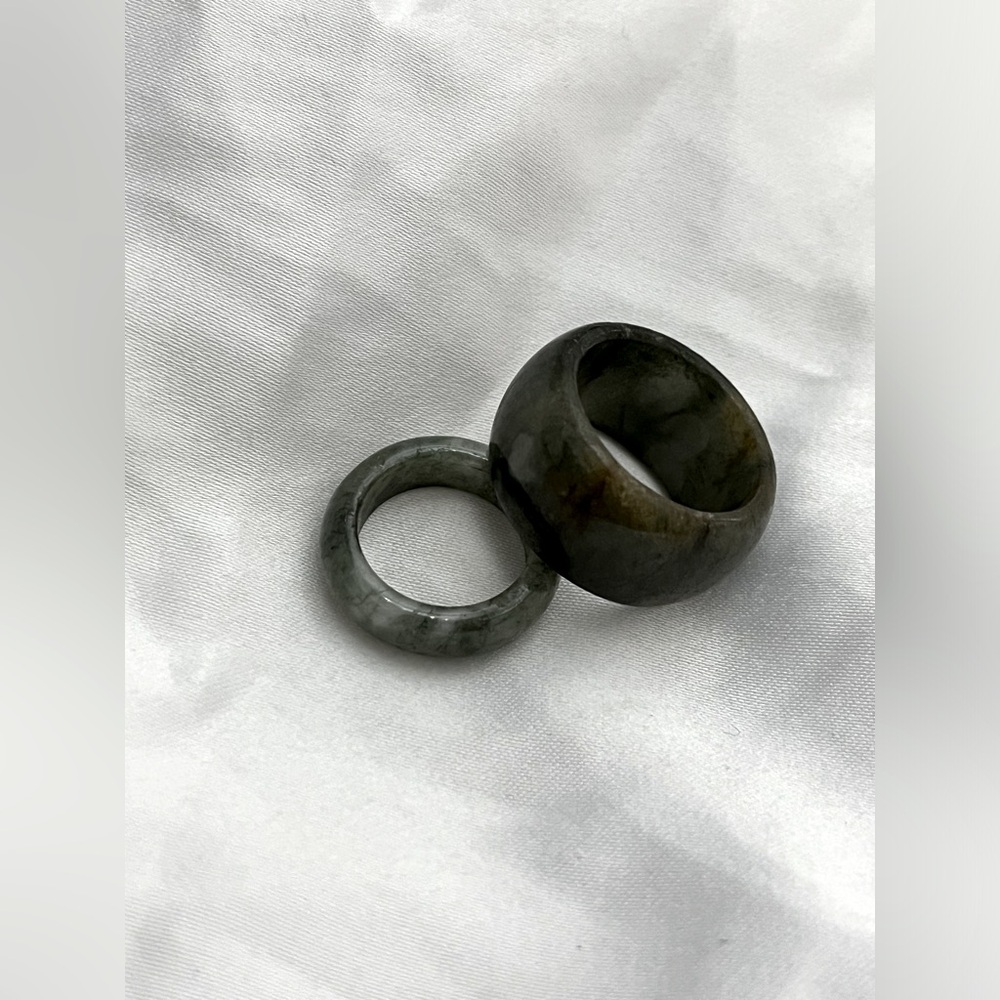 Jade Couples Ring Set - image 3